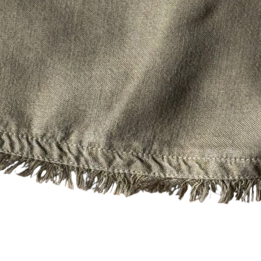 Cloth & Stone Maggie Frayed Hem Shorts Tencel Short in Tan Size Small - Picture 8 of 8